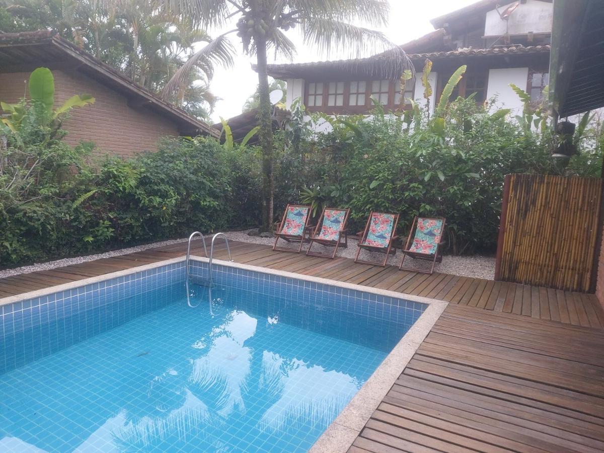 Casa na praia de Itamambuca na cidade de Ubatuba Exterior foto